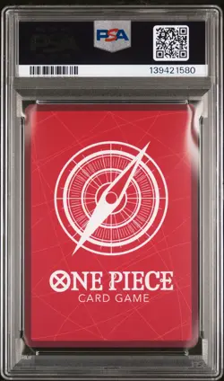 2022 ONE PIECE OP01-ROMANCE DAWN ALT ART PRE-ERRATA #003 MONKEY D. LUFFY PSA 10 - Image 2