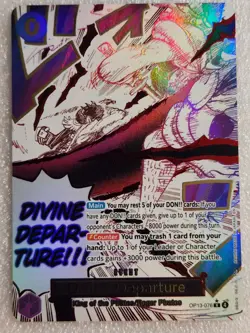 One Piece Divine Departure Alternate Art Carrying on His Will OP13-076 - Image 3