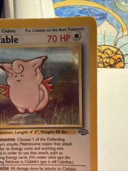Clefable 1/64 1st Edition Holo Rare LP Jungle 1999 WOTC Pokemon - Image 4