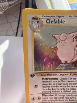 Clefable 1/64 1st Edition Holo Rare LP Jungle 1999 WOTC Pokemon - Image 5