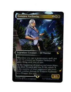 Estinien Varlineau (Borderless) (Chocobo Track Foil) Commander: Final Fantasy - Image 1