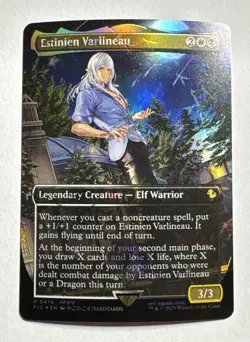 Estinien Varlineau (Borderless) (Chocobo Track Foil) Commander: Final Fantasy... - Image 1