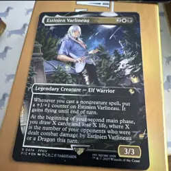Estinien Varlineau (Borderless) (Chocobo Track Foil) Commander: Final Fantasy - Image 3