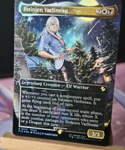 Estinien Varlineau (Borderless) (Chocobo Track Foil) - Commander: FINAL FANTASY - Image 2