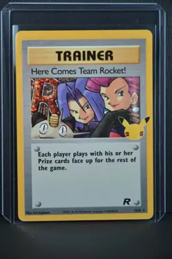 Here Comes Team Rocket! 15/82 Celebrations Classic 2021 Rare Holo Pokemon TCG NM - Image 3