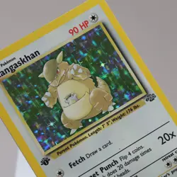 Pokemon TCG - Kangaskhan 5/64 Jungle Holo Rare 1st Edition WOTC 1999 - EXC - Image 1