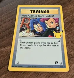 Here Comes Team Rocket! 15/82 Celebrations Holo Pokemon TCG Near Mint - Image 3