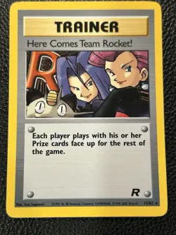 Pokemon TCG Celebrations Here Comes team Rocket! 15/82 Near Mint A8 - Image 1