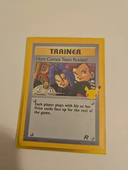 Here Comes Team Rocket! 15/82 Pokemon TCG Celebrations Classic Collection NM - Image 1