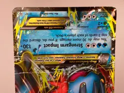 M Swampert EX XY87 XY Holo Promo Mega Pokemon Card - Damaged - Image 4