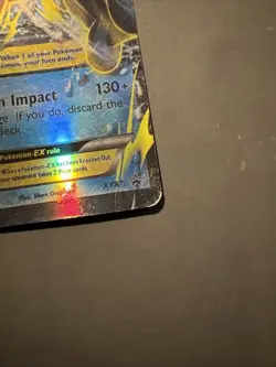 Mega M Swampert EX Black Star Promo Card XY87 XY Holo, Regular - Image 3