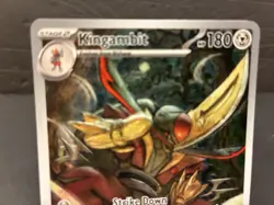 Pokemon TCG Scarlet & Violet Kingambit SVP 130 Black Star Promo Full Art NM! - Image 2