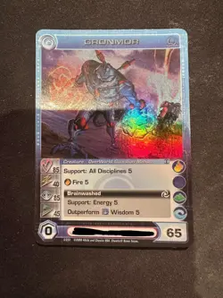 Gronmor - Super Rare - Chaotic Card - Beyond the Doors 'Max Energy' - Image 1