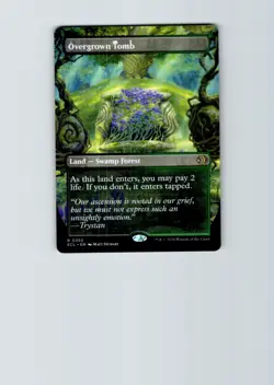 Overgrown Tomb (Borderless) Lorwyn Eclipsed Regular - Image 1
