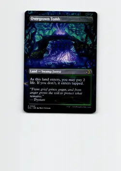 Overgrown Tomb (Borderless) Lorwyn Eclipsed Regular - Image 2