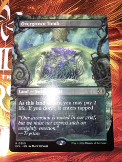 Overgrown Tomb (Borderless) Lorwyn Eclipsed Regular - Image 1
