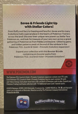 Lot of 2 - Pokemon TCG S&V Prismatic Evolutions Booster Bundle - SEALED - Image 2