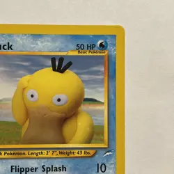 Pokemon Neo Destiny TCG Psyduck Card Regular, Common, 79/105 - Image 4