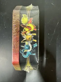 Pokemon TCG: Elemental Power Tin Flareon GX + 4 Packs (Sun & Moon) SEALED - Image 5