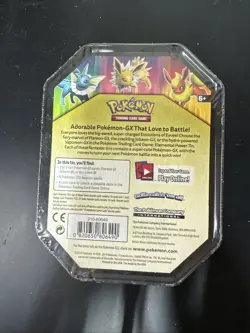 Pokemon TCG: Elemental Power Tin Jolteon GX + 4 Packs (Sun & Moon) SEALED (b) - Image 3
