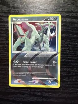 Pokemon: Arceus Lv. 100 AR1 Holo Rare CLEAN - Image 1