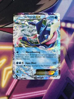 Greninja EX - XY20 - Pokemon XY Promo Ultra Rare Card LP - Image 1