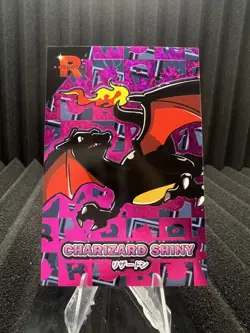 Charizard - Purple Holo Box Hit - Team Rocket Database - Pokemon - Image 1