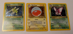 Pokemon JUNGLE UNLIMITED *13-64 Venomoth 2-64 Electrode 10-64 Scythor 3 HOLO LOT - Image 1