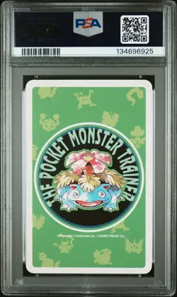 1996 POKEMON GREEN VERSION PLAYING CARDS 150 MEWTWO ACE OF SPADES PSA 10 - Image 2