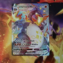 Pokemon Charizard VMAX SV107/SV122 Shining Fates: Shiny Vault Holo NM - Image 1