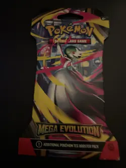 (VERY HEAVY) 33.21g Pokemon TCG Mega Evolution Sleeved Booster Pack (SEALED)✅ - Image 2