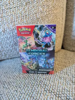 Pokemon: Scarlet & Violet Temporal Forces Booster Bundle (6 Packs) Sealed - Image 1