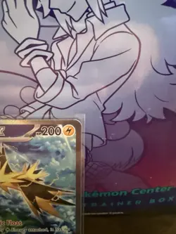 Pokemon SV Scarlet & Violet 151 Zapdos EX 202/165 Near Mint NM - Image 3