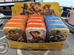 (EMPTY) One Piece Card Game Mini Tin Vol.2 English Limited - 12 TINS & Display - Image 3