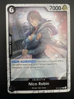 Nico Robin ST14-007 C | One Piece TCG: The Best Vol. 2 English — Pirate Foil NM - Image 2