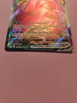 Pokemon Gengar VMAX 157/264 Fusion Strike Full Art Card Fresh Pack - Image 2