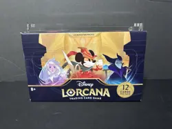 Disney Lorcana The First Chapter Booster Box English New Sealed w/Acrylic Case - Image 2