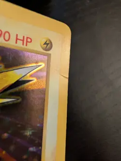 Pokemon Base Set 1st Edition Shadowless ZAPDOS Holo 16/102 - Rare Factory Error - Image 3