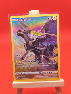 Zekrom TG05/TG30 Brilliant stars Trainer Gallery Ultra Rare Pokemon Card * New * - Image 3