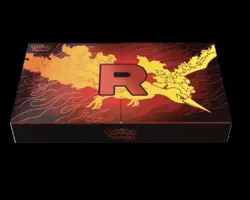 POKEMON TCG TEAM ROCKET'S MOLTRES UPC Ultra Premium Collection Sealed IN HAND - Image 1