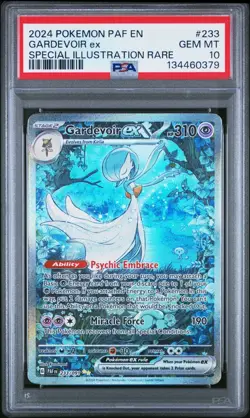 2024 POKEMON PALDEAN FATES SPECIAL ILLUSTRATION RARE GARDEVOIR EX #233 PSA 10 - Image 1