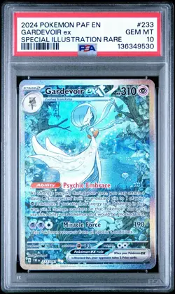 Pokemon SV Paldean Fates Gardevoir EX 233/091 PSA 10 Gem Mint - Image 1