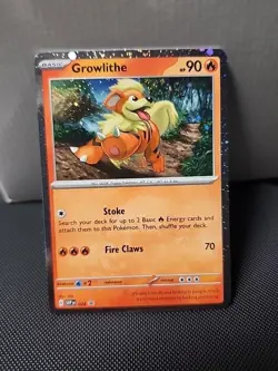 Pokemon TCG Growlithe Svp Black Star Promos SVP024 Holo Promo Cosmos Rare nm - Image 1