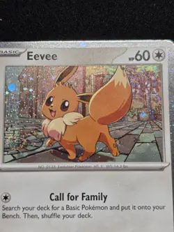 2 SWIRL Eevee 200 Cosmos Holo Black Star Promo Destined Rivals- Pokemon TCG - Image 3