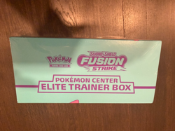 Fusion Strike Pokemon Center Sword & Shield Elite Trainer Box ETB Sealed - Image 3