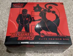 ✅ POKEMON CENTER DESTINED RIVALS ELITE TRAINER BOX ETB FACTORY SEALED #2 - Image 1