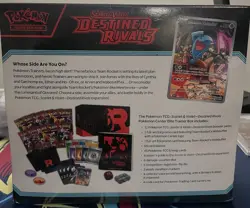 Pokemon Destined Rivals Pokemon Center Exclusive ETB Factory Sealed - Image 2