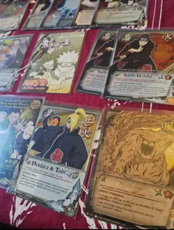 Bandai Naruto Collectible Card Game CCG Card Lot - Image 2