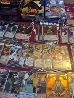 Bandai Naruto Collectible Card Game CCG Card Lot - Image 5