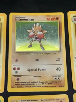 Vintage Rare Holo Pokemon Card Lot 1999/2000 - Base Set, Jungle, Fossil - MP/HP - Image 3
